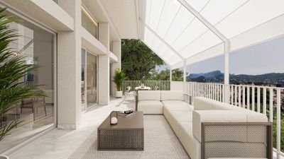 Attraktives Grundstück mit Bauprojekt für Villa in Port de Sóller